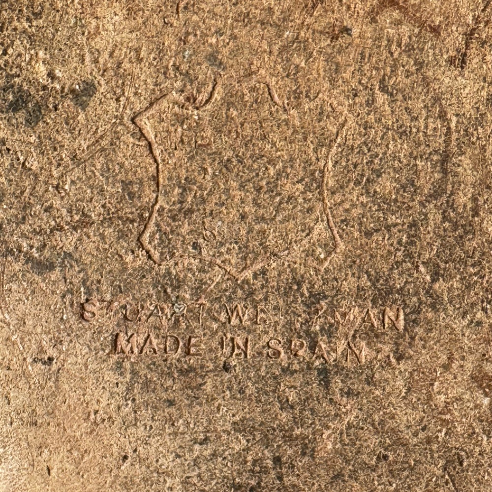 Stuart Weitzman Rolldown Metallic Snake-Embossed … - image 7